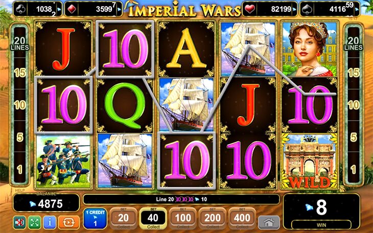 Imperial Wars Slot Machine Online