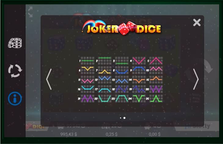 Joker Dice Slot Machine