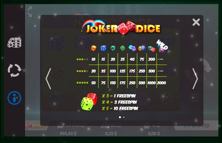 Joker Dice Slot