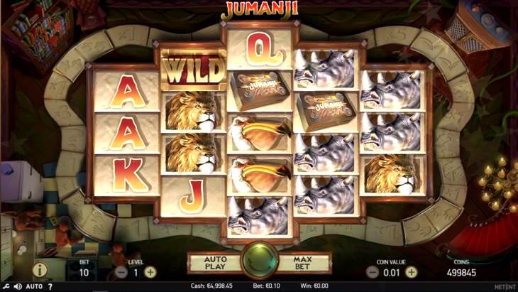 Jumanji Video Slot