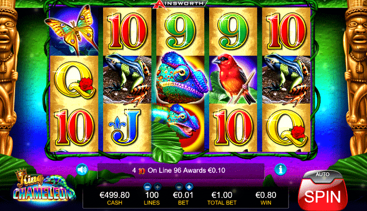 King Chameleon Slot