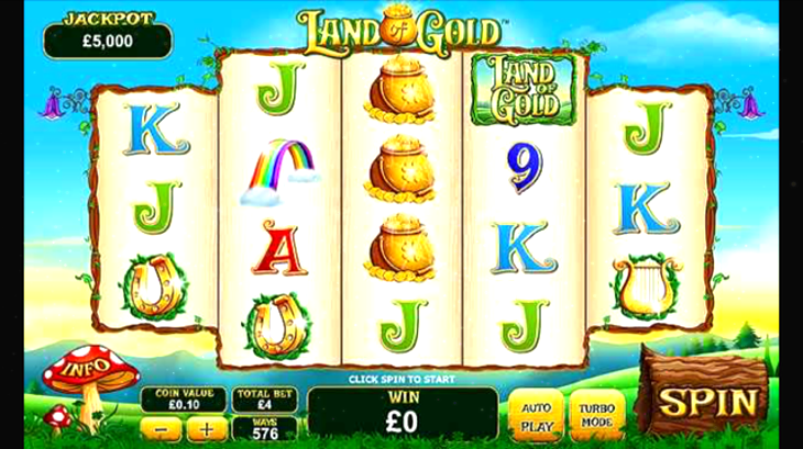 Land of Gold Slots Review