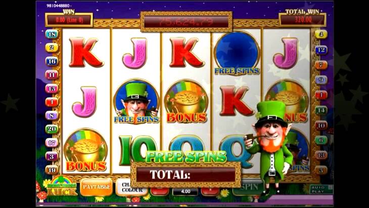 free lucky leprechaun slot machine