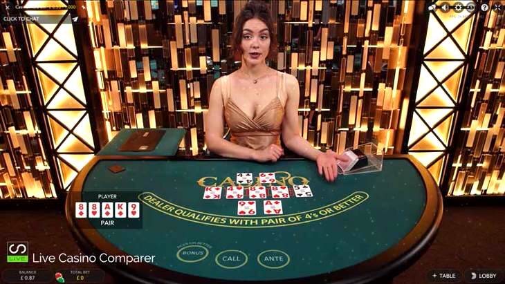 Live Casino Hold Em Unique Progressive Jackpot Casino