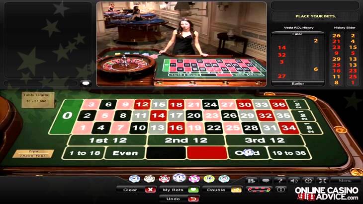 live dealer roulette online