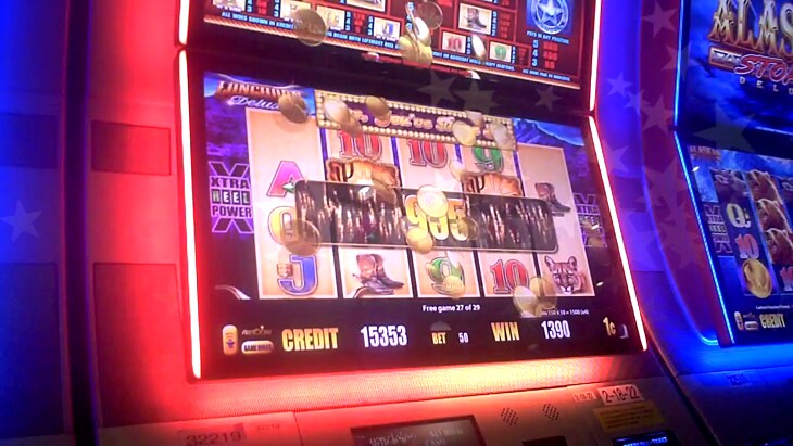 Longhorn Deluxe Slot Machine