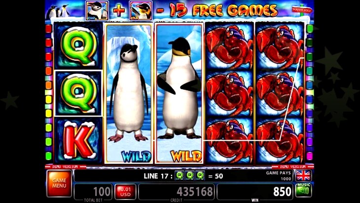 penguin casino games