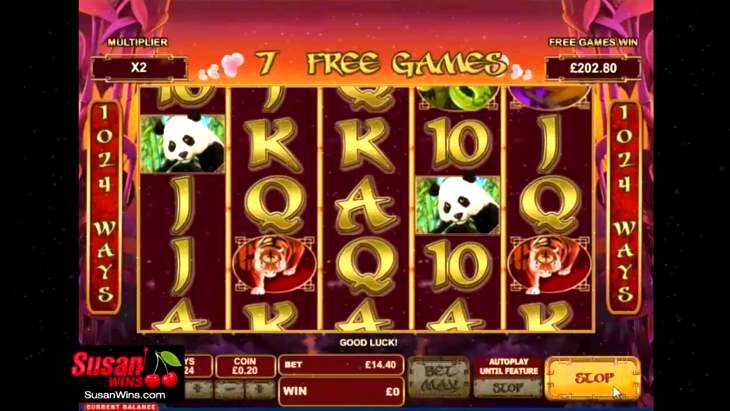 lucky panda slot game