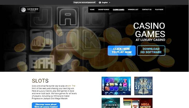 luxury casino app