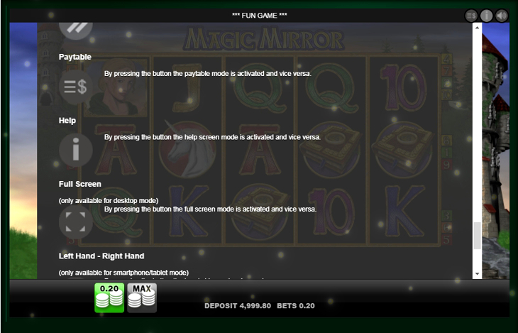 Magic Mirror Slot Machine Online