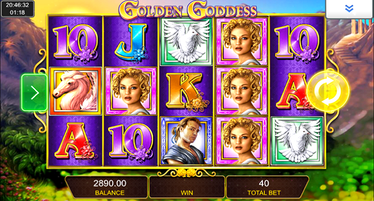 Megajackpots Golden Goddess