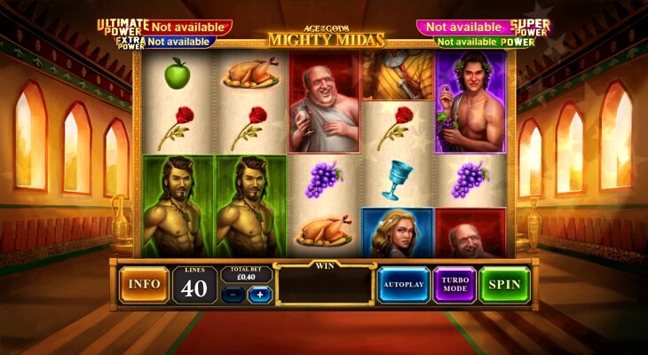Mighty Midas Slot Machine