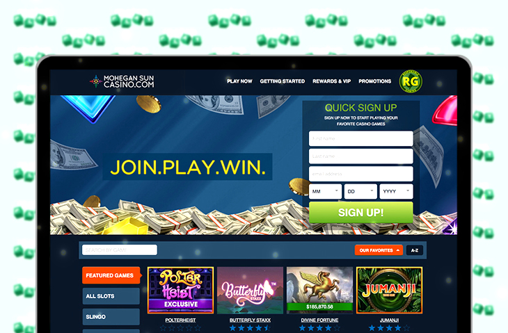 download the last version for windows Mohegan Sun Online Casino