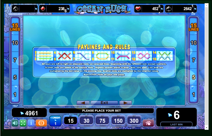 Ocean Rush Slot