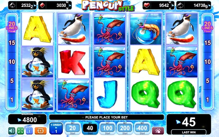 Penguin Style Slots