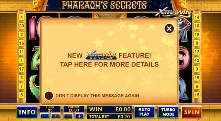 Pharaoh's Secret Slot Machine