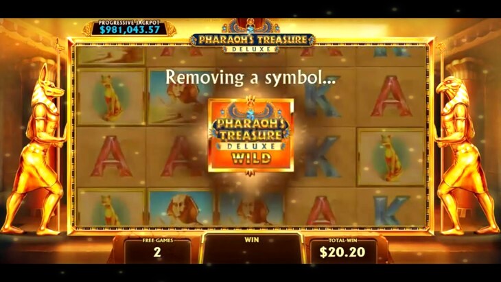 Pharaoh's Treasure Deluxe Slot