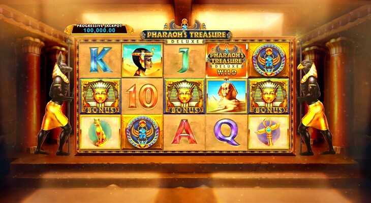 Pharaoh's Treasure Deluxe Slots