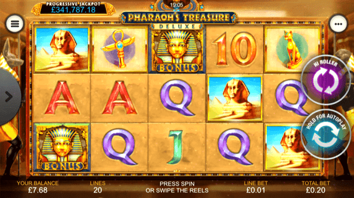 Pharaoh's Wild Online Slot