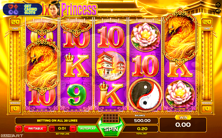 Phoenix Princess Slot Machine