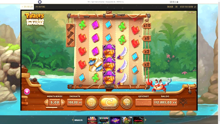 Pirates Smugglers Paradise Slot Machine