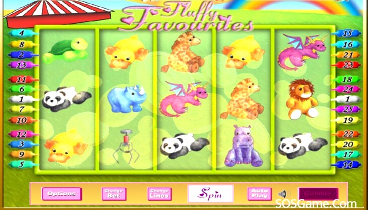 Play Fluffy Favourites Slot Online