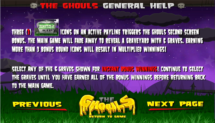 Play the Ghouls