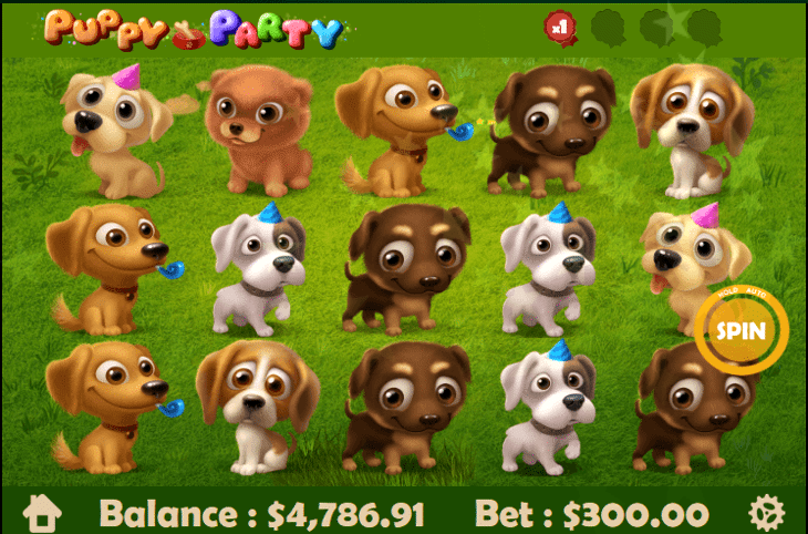Puppy Party Slot Machine