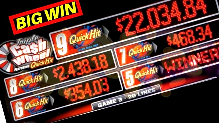 Quick Hit Cash Wheel Slot