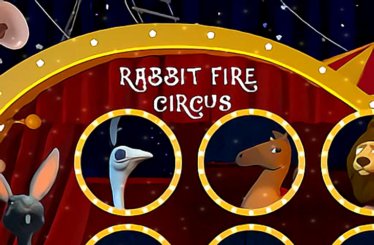 Rabbit Fire Circus Slots