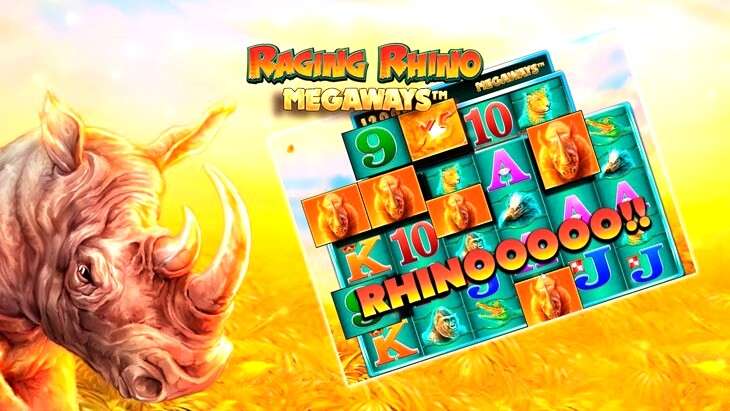 Raging Rhino Megaways Slot Machine