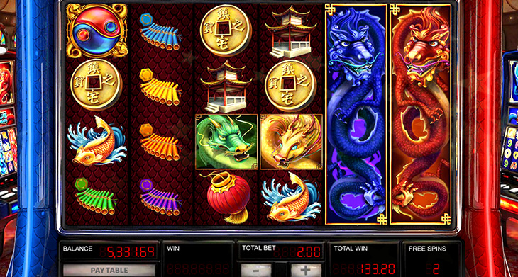 Red Dragon Vs Blue Dragon Slot Machine