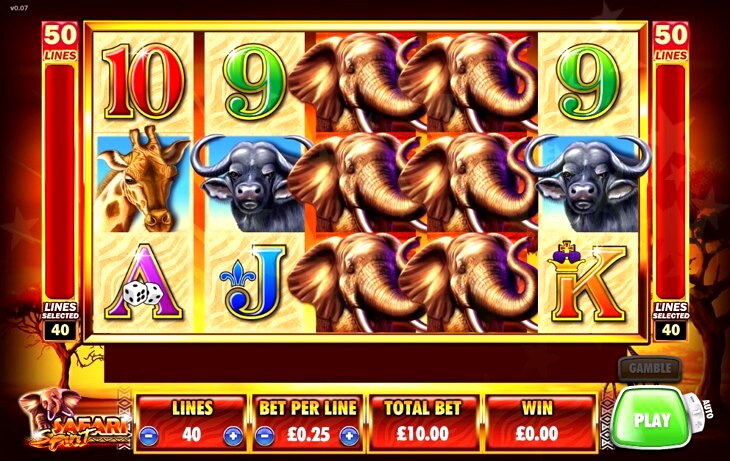 Safari Spirit Slot Machine