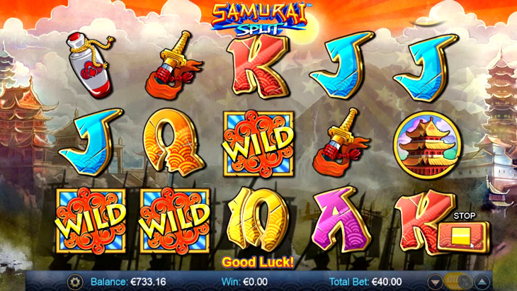 Samurai Split Slot Machine