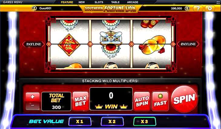 Southern Fortune Lion Slot