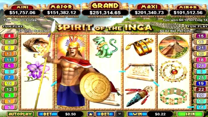 Spirit of the Inca Slot