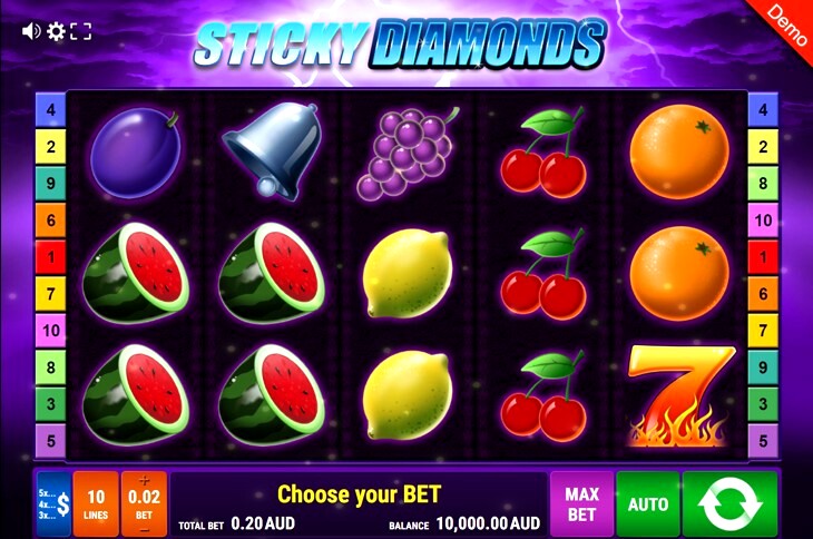 Sticky Diamonds Online Slot