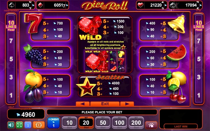 The Dice Slot Machine