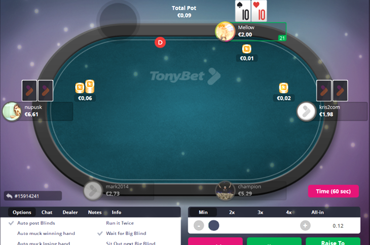 Tonybet Poker Review