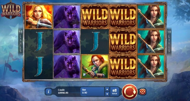Wild Warrior Slot Machine