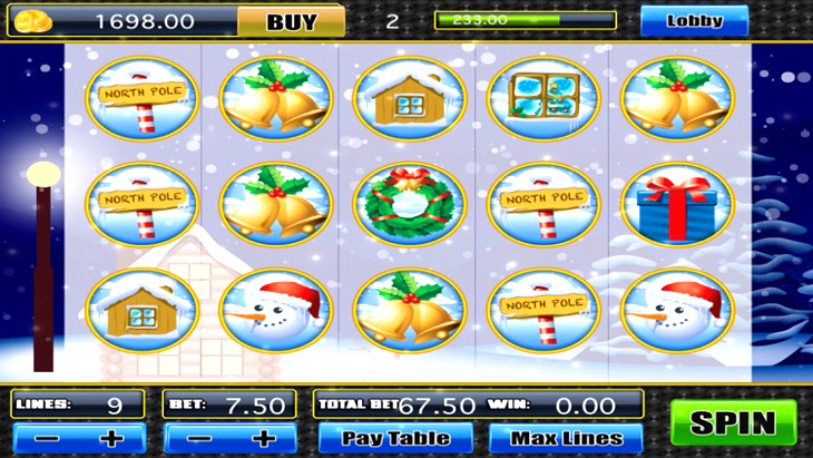 Winter Wonderland Slots Machine