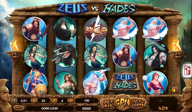 Zeus Vs Hades Slots