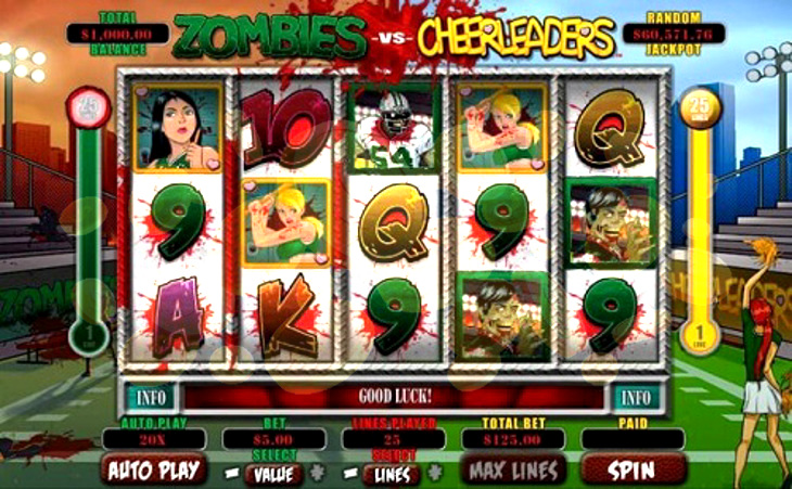 Zombies Vs Cheerleaders Ii Slot